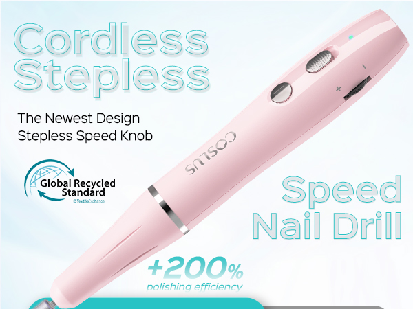 Electric Nail Drill Kit: Professional Stepless Speed Regulation