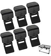 VILLCASE Reptile Terrarium Covers Screen Clips, 6pcs Escape Reptile Plastic Terrarium Buckle for ...