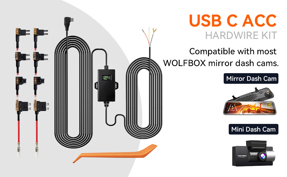 USB C ACC Hardwire kit