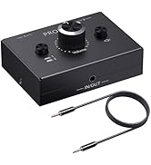 PROZOR 3.5mm Audio Bi-Directional Switcher - 2(1)-in-1(2)-Out 3.5mm Stereo Audio Switch Splitter ...