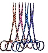 Dog Pet Ear/Nose Hair Puller Grooming Hemostat Locking Forceps Pliers, 5.5" (14cm), Straight (Pin...