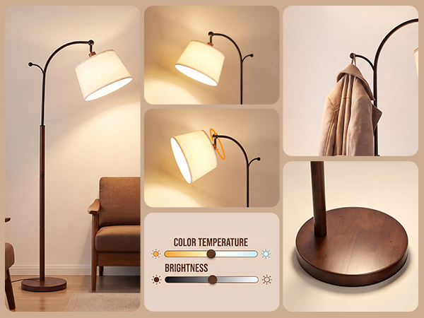 mid century floor lamp