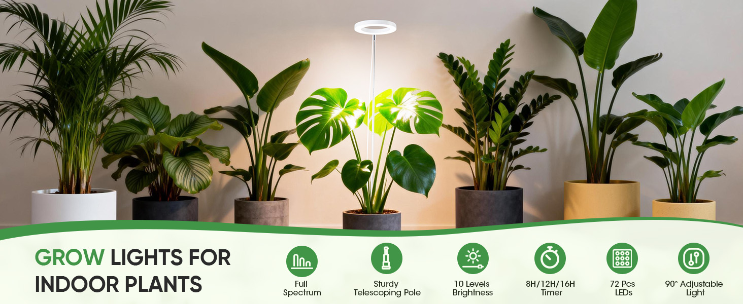 Grow Light for Indoor Plants,