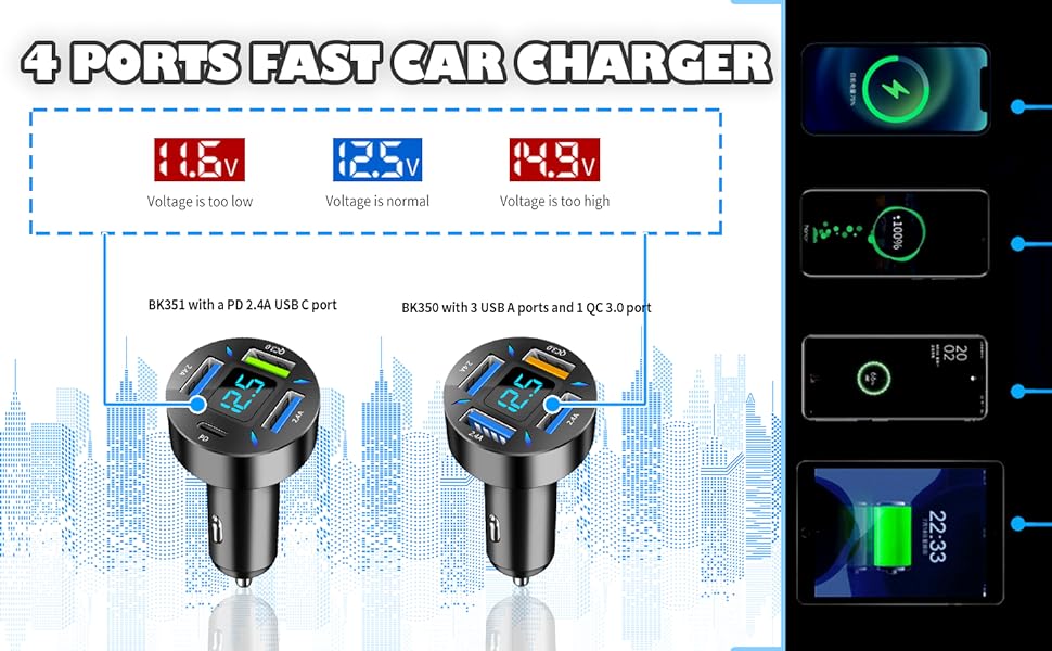 ACCURATE DIGITAL DISPLAY VOLTMETER FOR YOUR REAL-TIME MONITORING!
