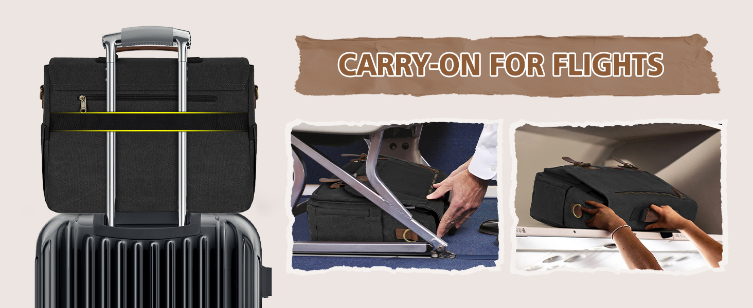 messenger bag for men canvas 15.6 17 17.3 inch laptop bag briefcases