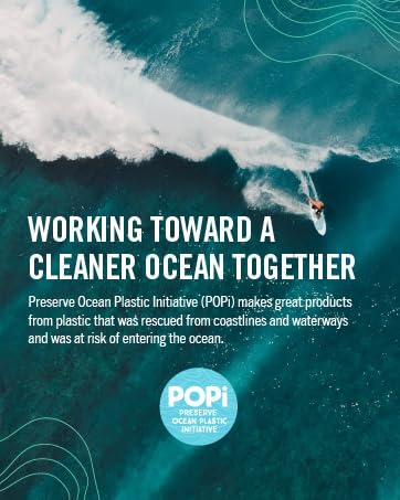 POPi Ocean initiative shave kit and travel products made from recycled ocean plastics