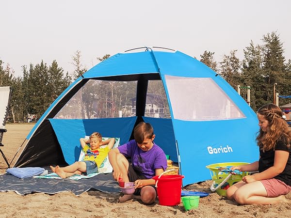 beach tent sun shelter
