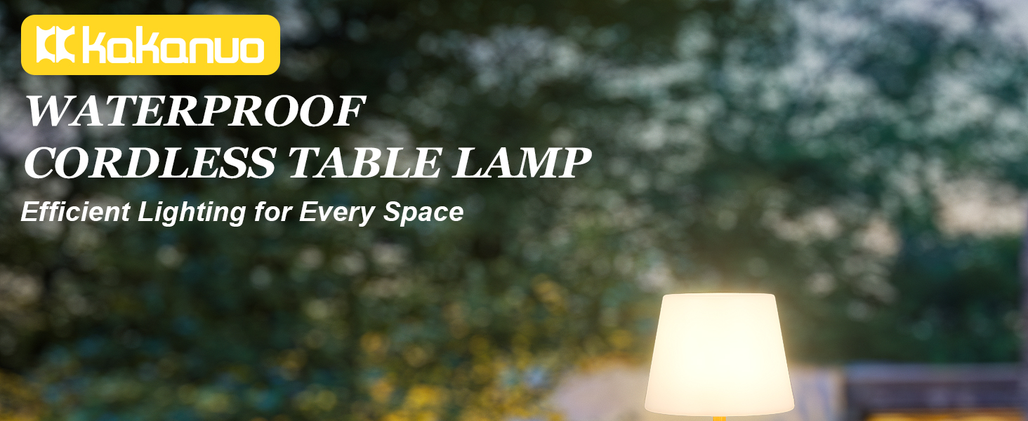 Cordless Shower Lamp