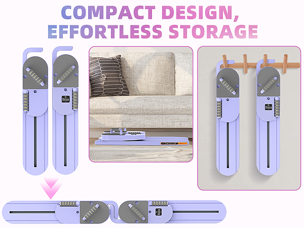 COMPACT DESIGN, EFFORTLESS STORAGE