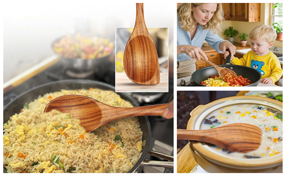 wooden spoons for cooking