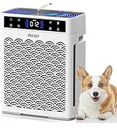 Air Purifiers for Home Large Room up to 3000sq.ft, PRASKY HEPA Air Purifier &amp; with Activated Carb...