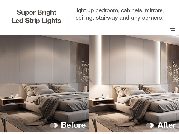 White LED Strip Lights