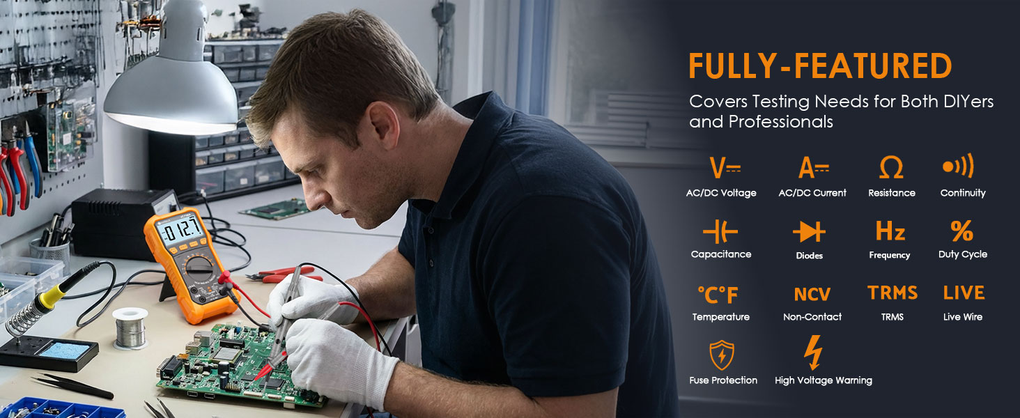 auto ranging digital multimeter