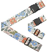 Rimilak 2 Pack Luggage Straps Suitcase Belts, Heavy Duty Adjustable Suitcase Belts Travel Bag Acc...