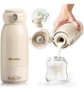 Veroline Portable Bottle Warmer for Travel, 17 Oz Baby Bottle Warmer, Super Fast Charging Milk Wa...
