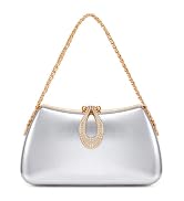 Gold Clutch Purses for Women, Evening Crossbody Bag, Handbag for Party | CHUNLI Fomal Evening Bag...