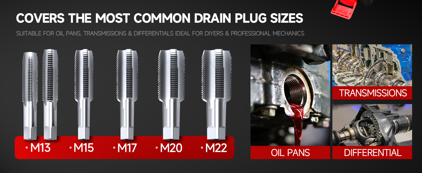 oil pan drain plug repair kit