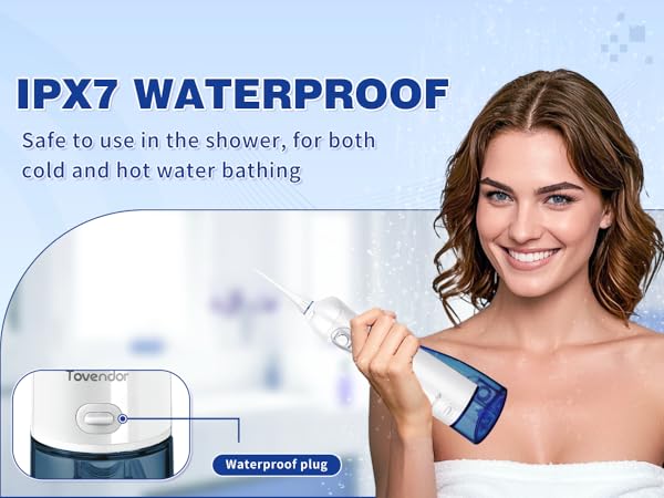 Shower water flosser IPX7 WATERPROOF