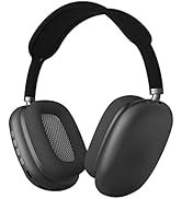 Wireless Bluetooth Headphones, Noise Reduction Over Ear Gaming Headset with Power Display, Volume...