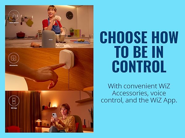 Choose how to be in control