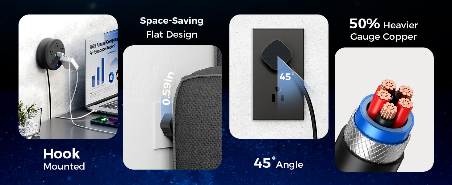 Power Strip Surge Protector