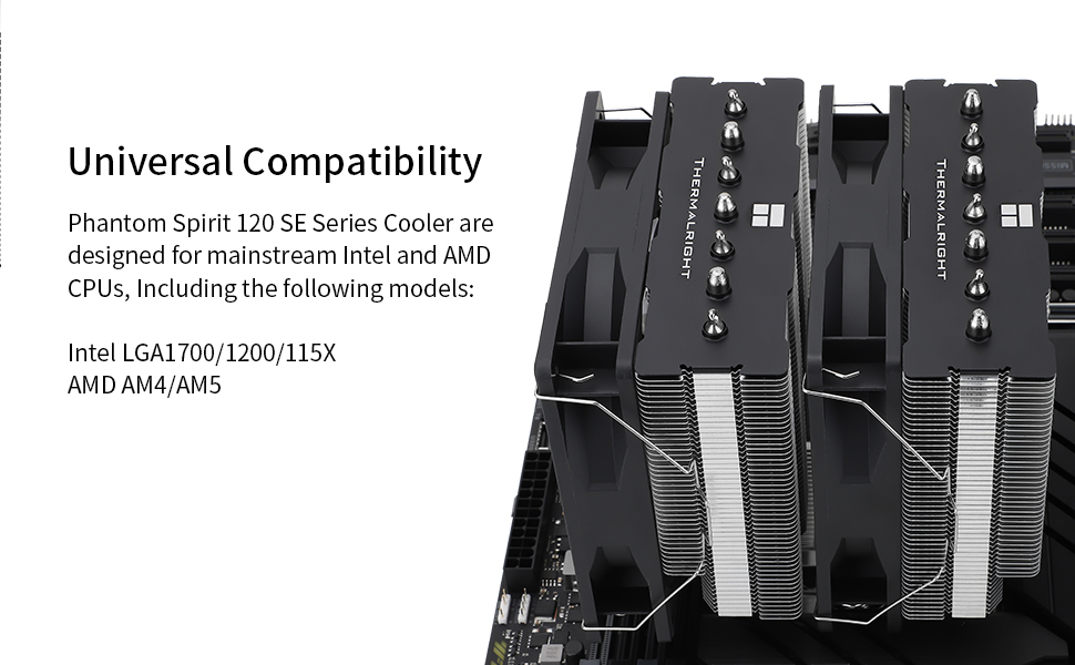 PS120SE ARGB CPU Cooer