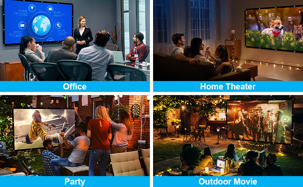 120 inch Projection Screens