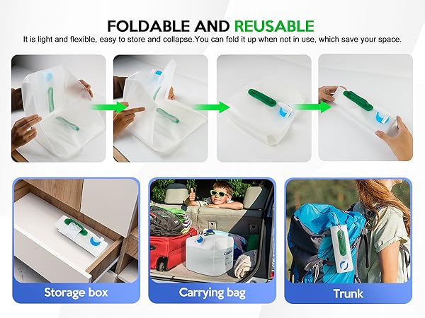 collapsible water container