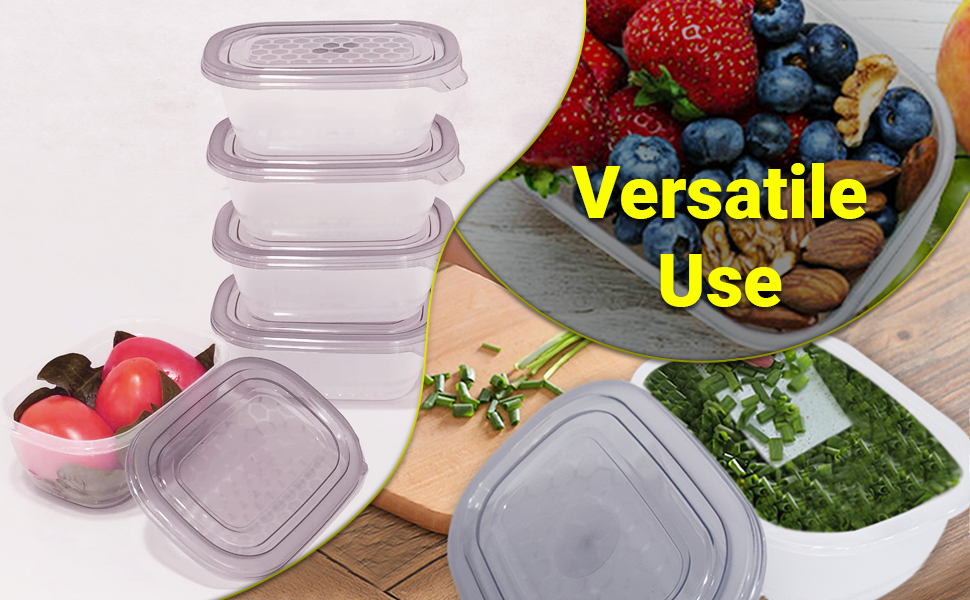 food storage containers, food container, freezer storage boxes, airtight container, food containers