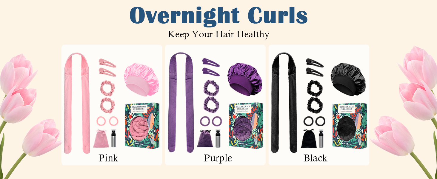 no heat curling headband