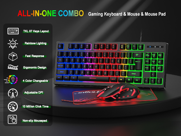 computer keyboard & Mouse comob