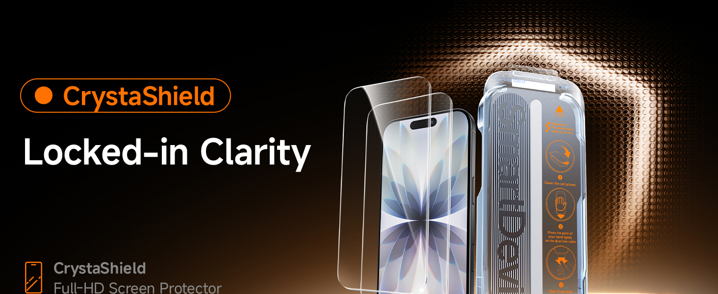SMARTDEVIL HD Clear Screen Protector for iPhone 17