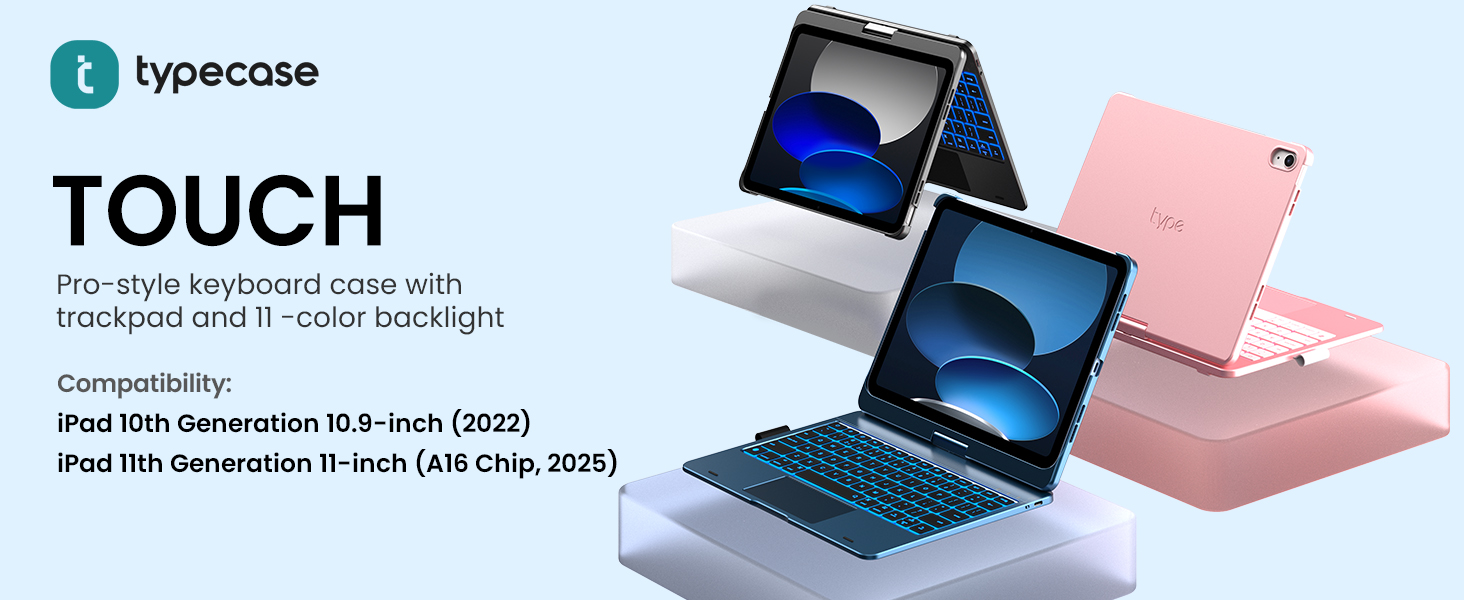 ipad 10th generation case with keyboard