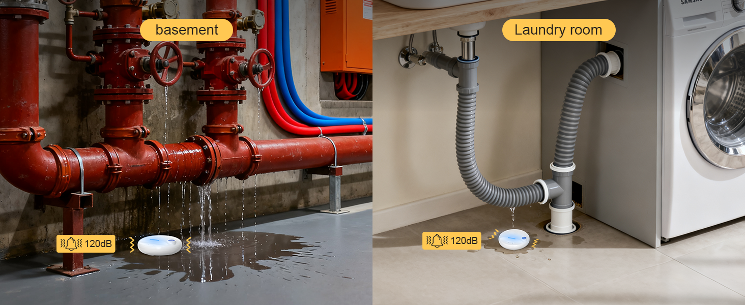 WiFi Water Leak Detectors