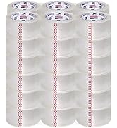 P PERFECTAPE Heavy Duty Packing Tape 36 Rolls, Total 2160Y, Clear, 2.7 mil, 1.88 inch x 60 Yards,...