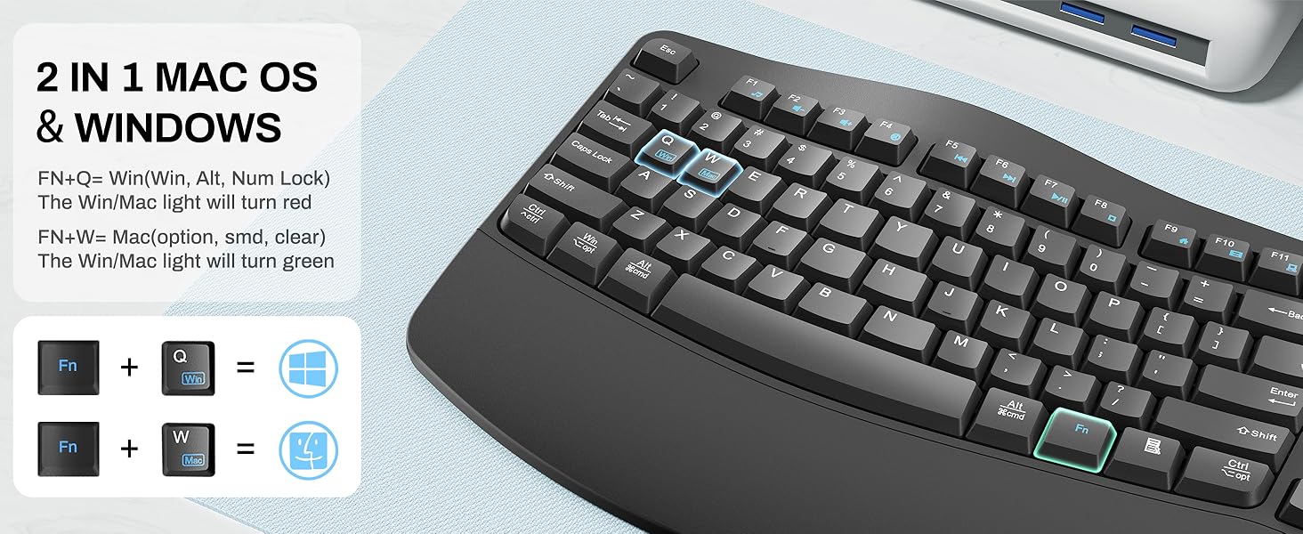 EK30 wireless keyboard and mouse grey 6