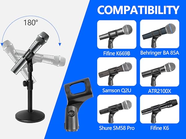 microphone stand tabletop