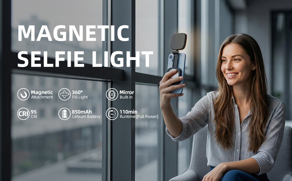 magnetic selfie light