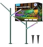 Govee Outdoor Garden Lights 2 Pack, RGBWWIC LED for Garden Decor, 16 Million Colors with 64 Scene...