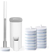 oshang Disposable Toilet Brush - Toilet Bowl Cleaner, Toilet Cleaning Supplies, Toilet Brush with...