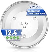 Microwave Plate Replacement 12-3/8” for Oster P34 Microwave Glass Turntable Plate - Oven Cooking ...
