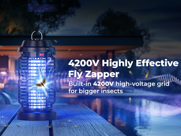 Bug Zapper Outdoor Indoor Waterproof