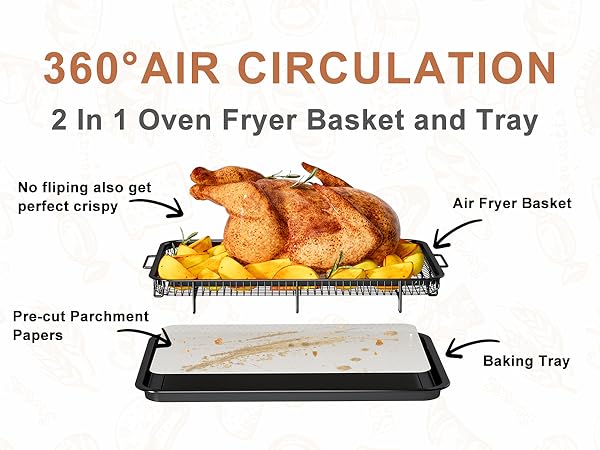 air fryer pan for oven