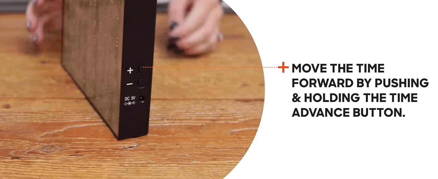 Fun Gray Bamboo Powered Bathroom Cord Big Letter Hanging Metal Text Tube House Farmhouse Tech