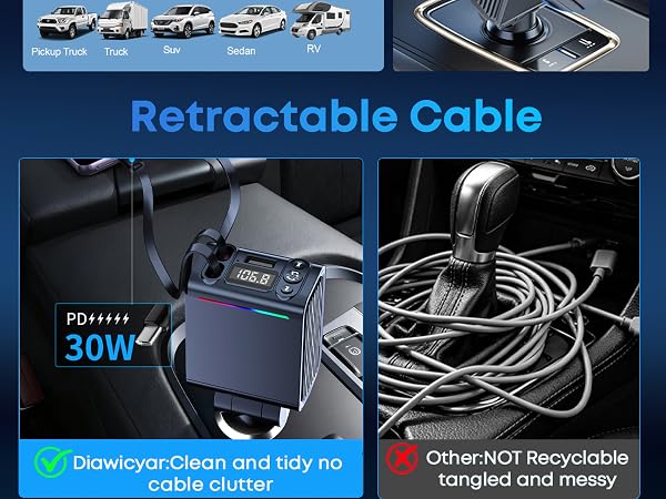 bluetooth cigarette adapter for car, car radio bluetooth adapter, bluetooth transmitter for car