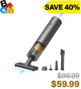 HOTO Handheld Car Vacuum Cleaner Cordless, 4-in-1 Portable Mini Vacuum with 20000Pa Strong Suctio...