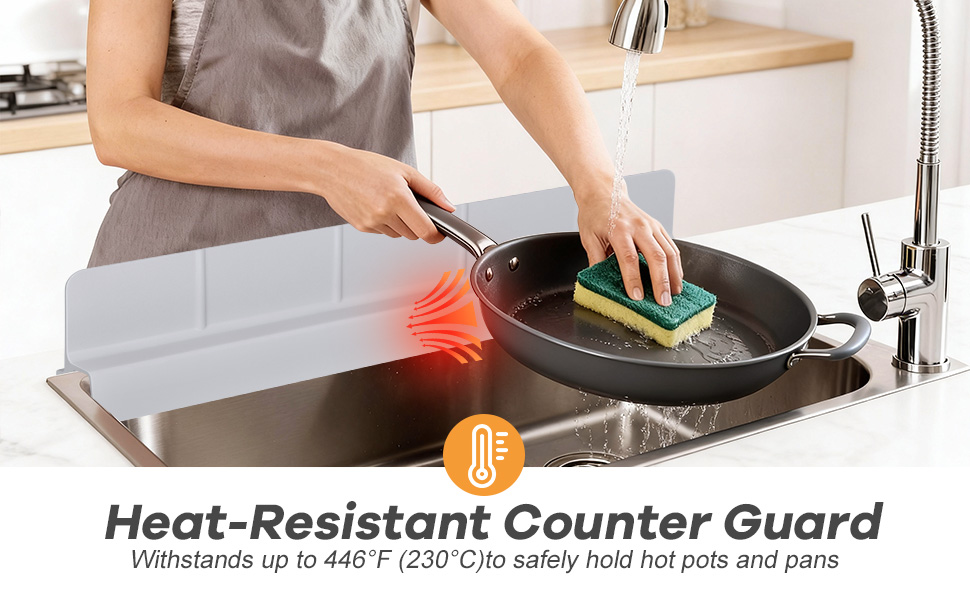 sink splash guard