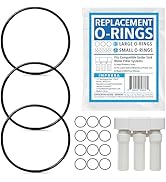 IMPRESA [15 Piece Variety Pack] O-Ring Set for Claryum Aquasana Under-Sink Water Filter