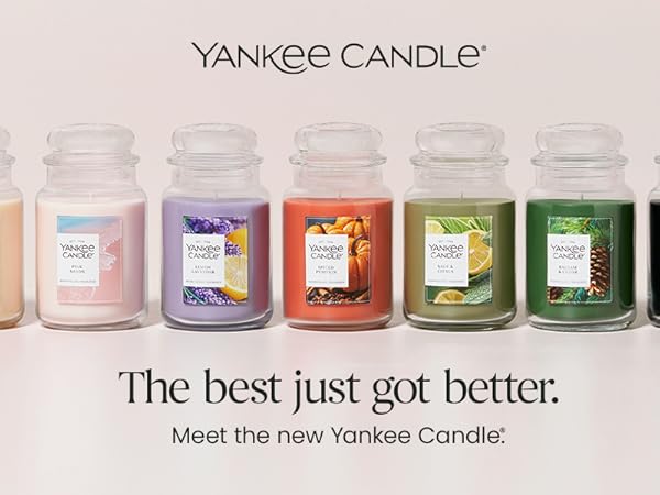Meet the new Yankee Candle. The best just got better