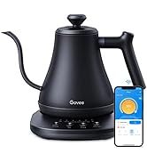 Govee Smart Electric Kettle, WiFi Variable Temperature Gooseneck Pour Over Kettle and Tea Kettle,...